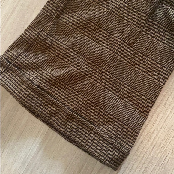 vintage 90s plaid trouser pant women’s workwear fall style pants y2k - Picture 3 of 6